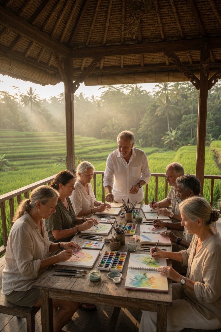 Creative retreat in Bali