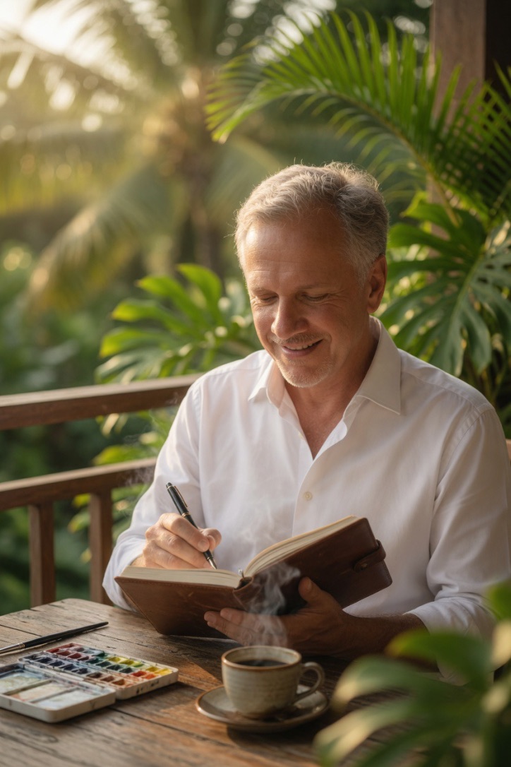 Journaling in Bali